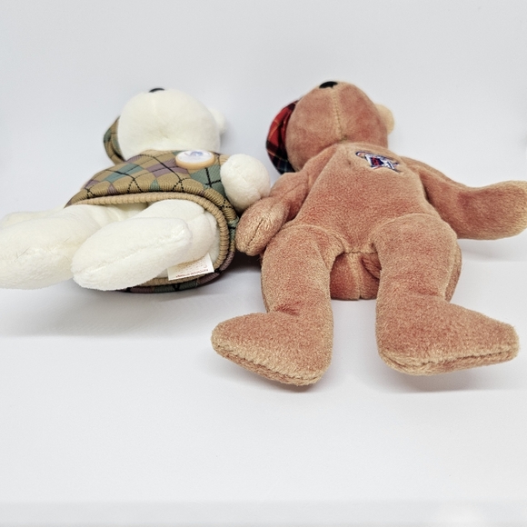 TY Beanie Babies - Set Of 2 PGA Tour Golf Beanie Bears 2004/05 - Picture 6 of 13